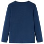 Marineblaues Langarm-T-Shirt für Kinder 116 von vidaXL, Kinder-T-Shirts - Ref: Foro24-13021, Preis: 8,46 €, Rabatt: %