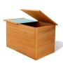 Wooden garden trunk 126x72x72 cm by vidaXL, Outdoor storage boxes - Ref: Foro24-42702, Price: 177,37 €, Discount: %