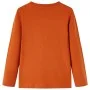 Langarm-T-Shirt für Kinder in der Farbe 140 in hellem Ziegelstein von vidaXL, Kinder-T-Shirts - Ref: Foro24-13158, Preis: 8,4...