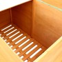 Wooden garden trunk 126x72x72 cm by vidaXL, Outdoor storage boxes - Ref: Foro24-42702, Price: 177,37 €, Discount: %
