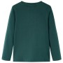 Dunkelgrünes langärmeliges Kinder-T-Shirt 92 von vidaXL, Kinder-T-Shirts - Ref: Foro24-13449, Preis: 8,07 €, Rabatt: %
