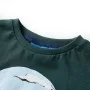 Dunkelgrünes langärmeliges Kinder-T-Shirt 92 von vidaXL, Kinder-T-Shirts - Ref: Foro24-13449, Preis: 7,99 €, Rabatt: %