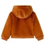 Kinderjacke mit Kapuze aus Kunstfell Cognac Farbe 92 von vidaXL, Oberbekleidung für Kinder - Ref: Foro24-14044, Preis: 16,84 ...