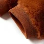 Kinderjacke mit Kapuze aus Kunstfell Cognac Farbe 92 von vidaXL, Oberbekleidung für Kinder - Ref: Foro24-14044, Preis: 16,84 ...