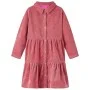 Kinder-Langarmkleid aus blassrosa Cord 140 von vidaXL, Kinderkleider - Ref: Foro24-14258, Preis: 13,04 €, Rabatt: %