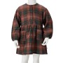 Vestido infantil de manga larga color coñac 104 de vidaXL, Vestidos de niños - Ref: Foro24-14450, Precio: 11,81 €, Descuento: %