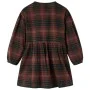 Cognacfarbenes Langarm-Kinderkleid 128 von vidaXL, Kinderkleider - Ref: Foro24-14452, Preis: 11,70 €, Rabatt: %