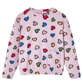 Rosa Kinder-Sweatshirt 128 von vidaXL, Kinder-T-Shirts - Ref: Foro24-14427, Preis: 11,46 €, Rabatt: %