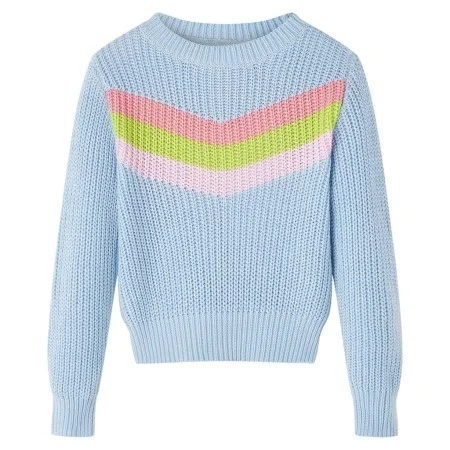 Blauer Kinderstrickpullover 104 von vidaXL, Kinder-T-Shirts - Ref: Foro24-14698, Preis: 14,24 €, Rabatt: %