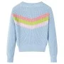 Blauer Kinderstrickpullover 128 von vidaXL, Kinder-T-Shirts - Ref: Foro24-14700, Preis: 14,24 €, Rabatt: %