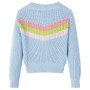 Jersey de punto infantil azul 128 de vidaXL, Camisetas para niños - Ref: Foro24-14700, Precio: 14,39 €