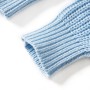 Jersey de punto infantil azul 128 de vidaXL, Camisetas para niños - Ref: Foro24-14700, Precio: 14,39 €