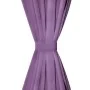 Micro-satin curtains with loops 2 units 140x175cm lilac by vidaXL, Curtains and curtains - Ref: Foro24-132225, Price: 26,23 €...