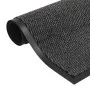 Rectangular knotted entrance mat 120x180 cm anthracite by vidaXL, Doormats - Ref: Foro24-132718, Price: 73,71 €, Discount: %