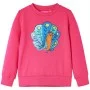Sudadera infantil rosa chillón 140 de vidaXL, Camisetas para niños - Ref: Foro24-13608, Precio: 14,39 €, Descuento: %