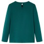 Dunkelgrünes langärmeliges Kinder-T-Shirt 104 von vidaXL, Kinder-T-Shirts - Ref: Foro24-13655, Preis: 8,66 €, Rabatt: %