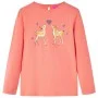 Langarm-T-Shirt für Kinder Koralle 128 von vidaXL, Kinder-T-Shirts - Ref: Foro24-13662, Preis: 8,59 €, Rabatt: %