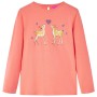 Langarm-T-Shirt für Kinder Koralle 128 von vidaXL, Kinder-T-Shirts - Ref: Foro24-13662, Preis: 8,66 €, Rabatt: %