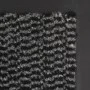 Rectangular knotted entrance mat 120x180 cm anthracite by vidaXL, Doormats - Ref: Foro24-132718, Price: 73,71 €, Discount: %
