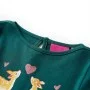 Dunkelgrünes langärmeliges Kinder-T-Shirt 128 von vidaXL, Kinder-T-Shirts - Ref: Foro24-13657, Preis: 8,59 €, Rabatt: %