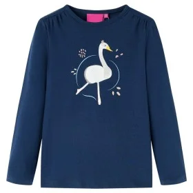 Navy blue long-sleeved children's t-shirt 104 by vidaXL, Kids T-shirts - Ref: Foro24-13695, Price: 8,77 €, Discount: %