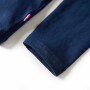 Marineblaues Langarm-T-Shirt für Kinder 104 von vidaXL, Kinder-T-Shirts - Ref: Foro24-13695, Preis: 8,87 €, Rabatt: %