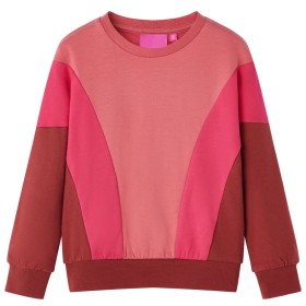 Sudadera infantil colores rosa y henna 140 de vidaXL, Camisetas para niños - Ref: Foro24-13993, Precio: 13,92 €, Descuento: %