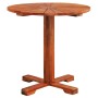 Bistro-Terrassentisch aus massivem Akazienholz 70x70 cm von vidaXL, Gartentische - Ref: Foro24-44037, Preis: 90,52 €, Rabatt: %