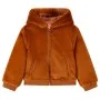 Kinderjacke mit Kapuze aus Kunstfell in Cognac-Farbe 116 von vidaXL, Oberbekleidung für Kinder - Ref: Foro24-14046, Preis: 16...