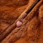 Kinderjacke mit Kapuze aus Kunstfell in Cognac-Farbe 116 von vidaXL, Oberbekleidung für Kinder - Ref: Foro24-14046, Preis: 17...
