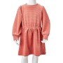 Rosa Langarm-Kinderkleid 128 von vidaXL, Kinderkleider - Ref: Foro24-14467, Preis: 12,81 €, Rabatt: %