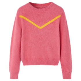 Pink children's knitted sweater 128 by vidaXL, Kids T-shirts - Ref: Foro24-14756, Price: 14,54 €, Discount: %