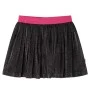 Falda plisada infantil con purpurina azul marino 128 de vidaXL, Pantalones de niños - Ref: Foro24-14825, Precio: 13,96 €, Des...