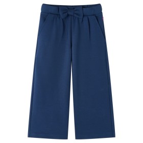 Navy blue wide-leg children's pants 140 by vidaXL, kids pants - Ref: Foro24-14831, Price: 13,48 €, Discount: %