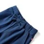Pantalón infantil con perneras anchas azul marino 140 de vidaXL, Pantalones de niños - Ref: Foro24-14831, Precio: 13,36 €, De...