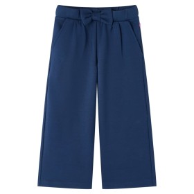 Navy blue wide-leg children's pants 92 by vidaXL, kids pants - Ref: Foro24-14827, Price: 13,48 €, Discount: %
