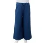 Pantalón infantil con perneras anchas azul marino 92 de vidaXL, Pantalones de niños - Ref: Foro24-14827, Precio: 13,36 €, Des...