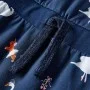 Navy blue long-sleeved children's dress 116 by vidaXL, Children's dresses - Ref: Foro24-14844, Price: 17,50 €, Discount: %