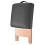 Klappbarer Massagehocker mit 12 cm dicker Sitzfläche in Schwarz von vidaXL, Massagesessel - Ref: Foro24-110149, Preis: 59,41 ...