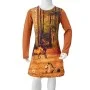 Cognacfarbenes Langarm-Kinderkleid 116 von vidaXL, Kinderkleider - Ref: Foro24-14859, Preis: 13,87 €, Rabatt: %
