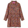 Vestido infantil de manga larga multicolor 104 de vidaXL, Vestidos de niños - Ref: Foro24-14903, Precio: 16,00 €, Descuento: %