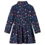 Marineblaues Langarm-Kinderkleid 128 von vidaXL, Kinderkleider - Ref: Foro24-14915, Preis: 17,13 €, Rabatt: %