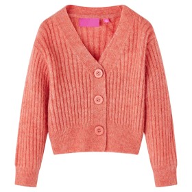 Mittelrosa Kinder-Strickjacke 128 von vidaXL, Kinder-T-Shirts - Ref: Foro24-14960, Preis: 13,48 €, Rabatt: %