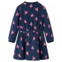 Vestido infantil azul marino 128 de vidaXL, Vestidos de niños - Ref: Foro24-15049, Precio: 16,00 €, Descuento: %