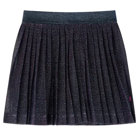 Falda infantil con brillo azul marino 128 de vidaXL, Pantalones de niños - Ref: Foro24-15054, Precio: 12,81 €, Descuento: %
