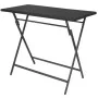 Folding garden dining set 7 pieces poly rattan and black steel by vidaXL, Garden sets - Ref: Foro24-42878, Price: 269,01 €, D...