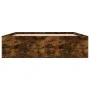 Smoked oak double bed frame 135x190 cm by vidaXL, Beds and slatted bases - Ref: Foro24-3203912, Price: 136,38 €, Discount: %