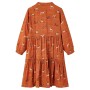 Cognac color children's dress 92 by vidaXL, Children's dresses - Ref: Foro24-15061, Price: 15,69 €, Discount: %