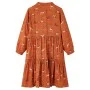 Cognac color children's dress 92 by vidaXL, Children's dresses - Ref: Foro24-15061, Price: 15,54 €, Discount: %