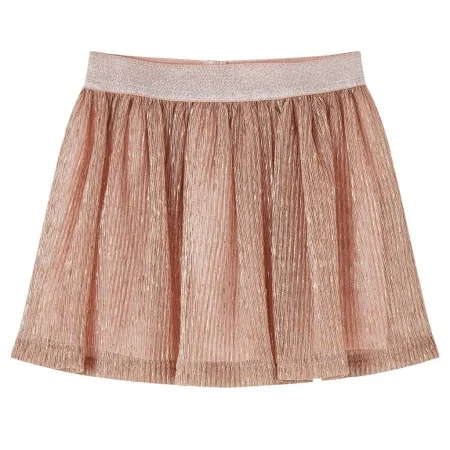 Falda infantil con purpurina rosa suave 128 de vidaXL, Pantalones de niños - Ref: Foro24-15089, Precio: 11,23 €, Descuento: %